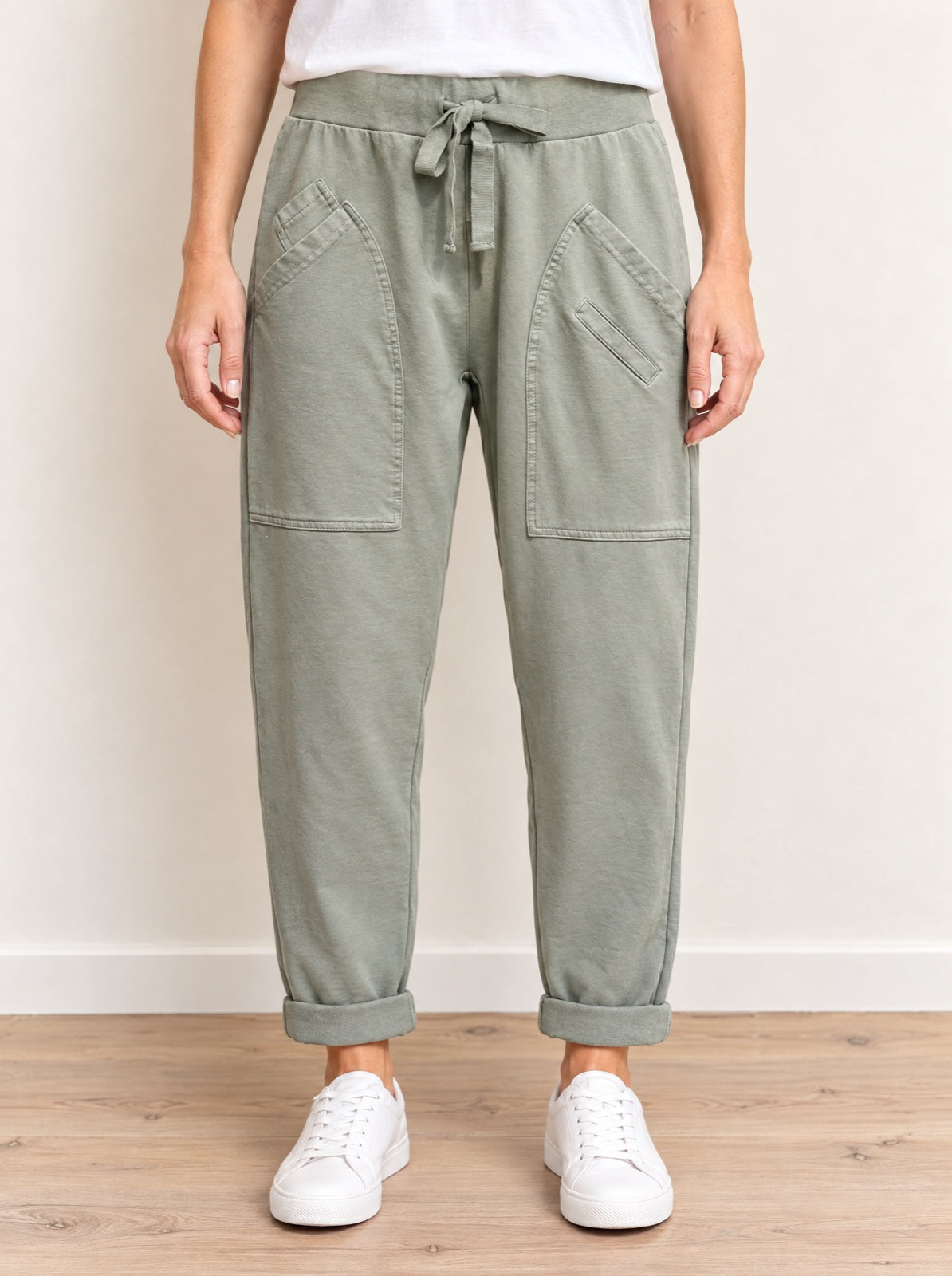Die Glückshose in Khaki